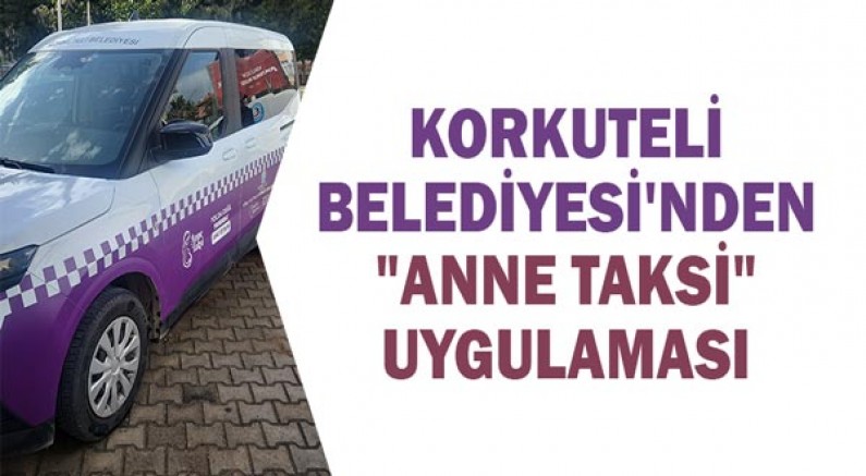 Korkuteli Belediyesi'nden 