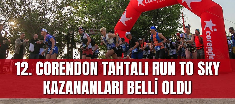 12. Corendon Tahtalı Run To Sky Sona Erdi, Kazananlar Belli Oldu