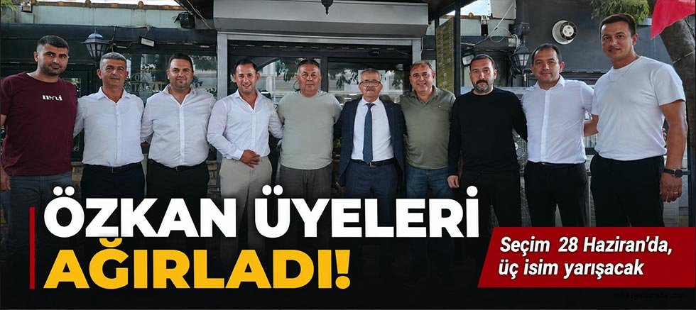 Ali Özkan’dan Seçim Öncesi Dayanışma Yemeği
