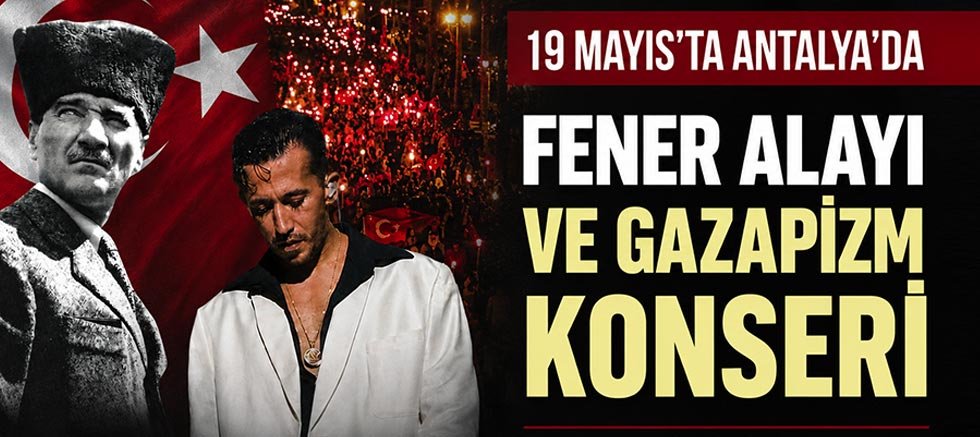 Antalya’da 19 Mayıs Programı Belli Oldu: Fener Alayı ve Gazapizm Konseri Düzenlenecek