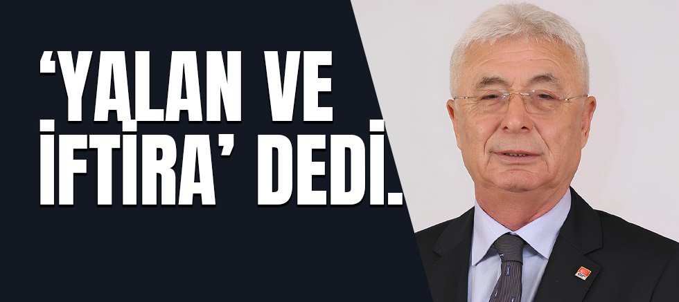 Antalya İl Başkanı Nail Kamacı, 'Yalan ve iftiranın karşısında duracağız.'