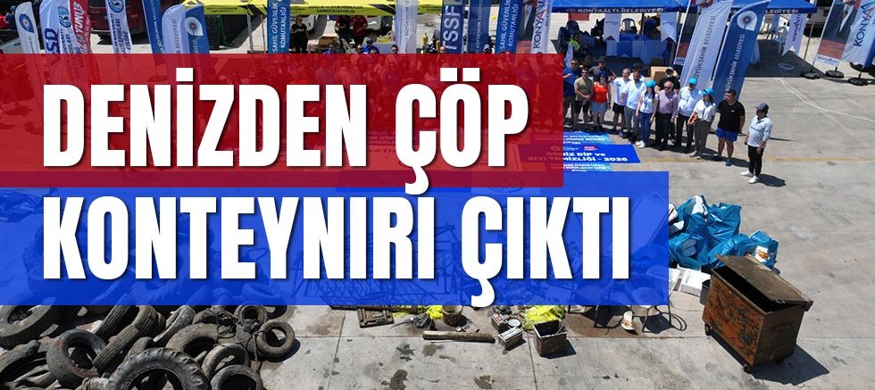 Balıkçı Barınağı’nda deniz dip temizliği 