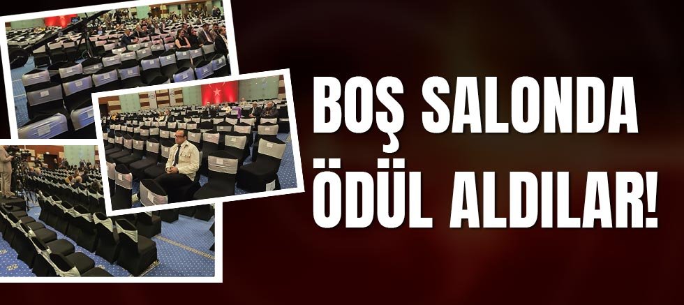 Boş Salonda Ödül Aldılar!