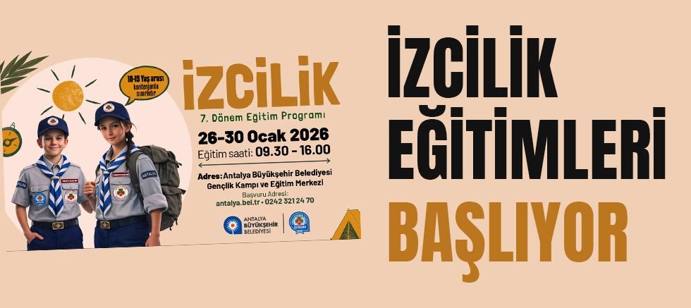 Büyükşehir’in 7. dönem izcilik eğitimleri başlıyor