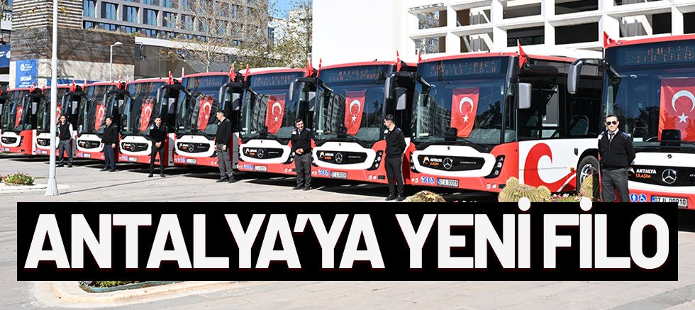 Büyükşehir toplu taşıma filosuna 19 yeni otobüs daha kattı