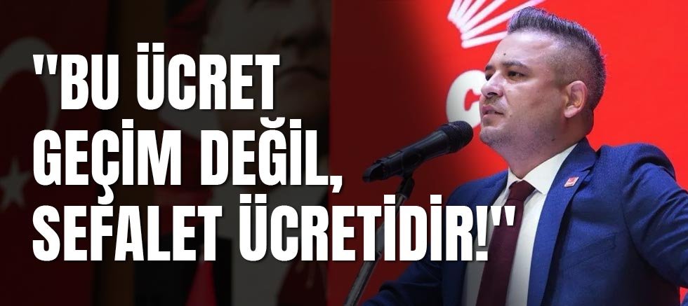 CHP Kepez’den Asgari Ücret Tepkisi