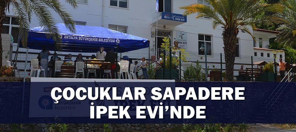 Çocuklar Sapadere İpek Evi’nde