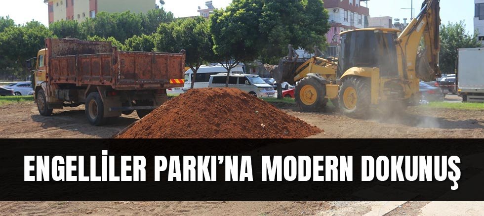 Engelliler Parkı’na modern dokunuş
