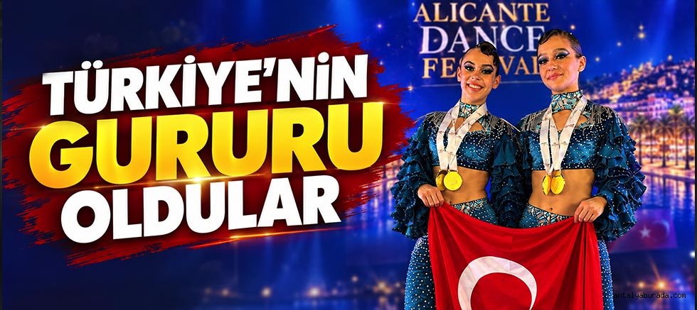 İspanya'da Ay-Yıldızlı Zafer: Antalyalı Dansçılar Dünya Şampiyonu!