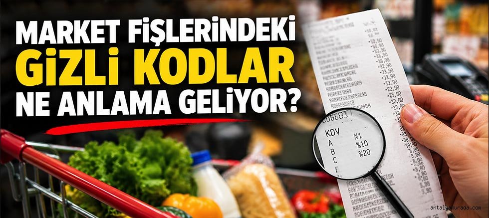 Market Fişlerindeki Gizli Kodlar Ne Anlama Geliyor? Harcamalarınızı Fark Etmeden Artıran Detaylar