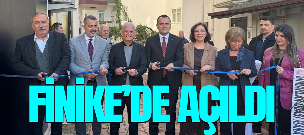 Mimarlar Odası Finike temsilciliği açıldı.