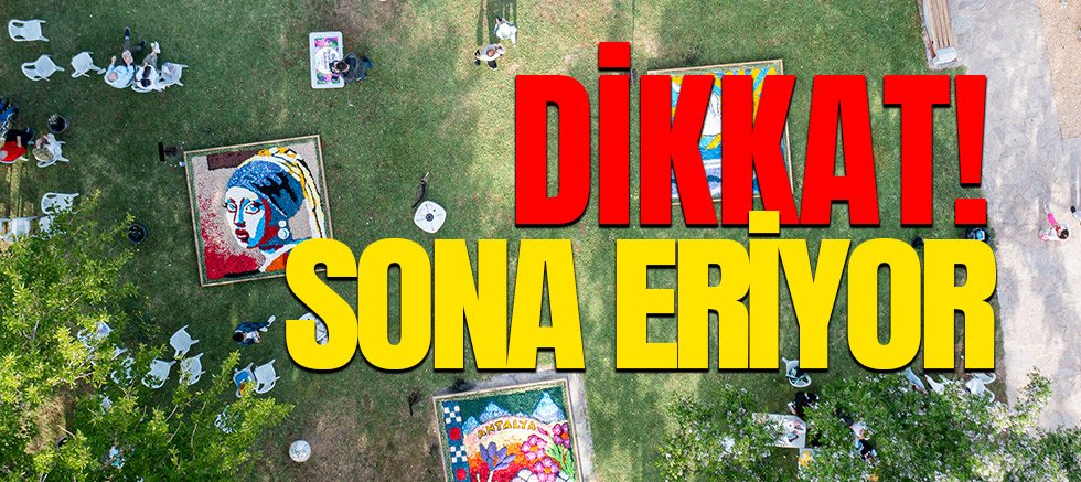 Muratpaşa'da Çiçek Desenleri Günleri’ne başvurular sona eriyor.