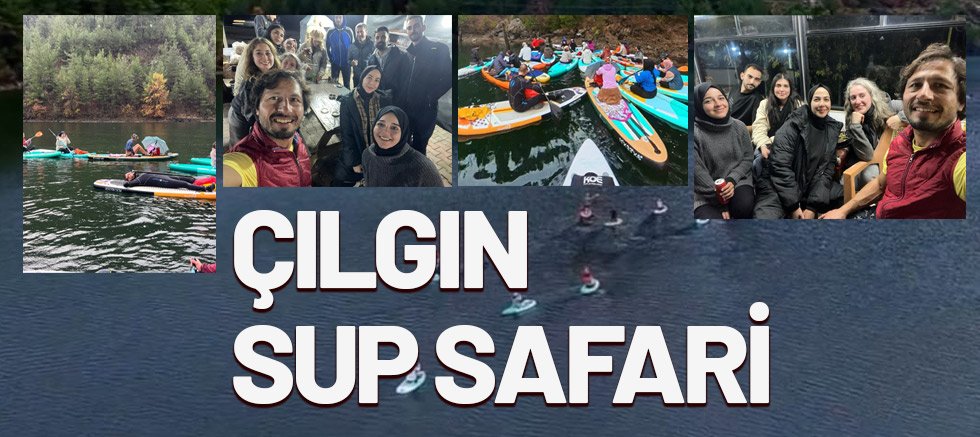 Sup Dream 0'den Karacaören Barajı'nda çılgın SUP safari.