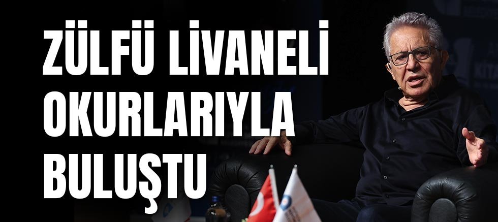 Zülfü Livaneli okurlarıyla buluştu