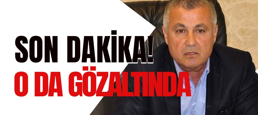 Manavgat Belediyesi eski Başkanı Şükrü Sözen gözaltına alındı.