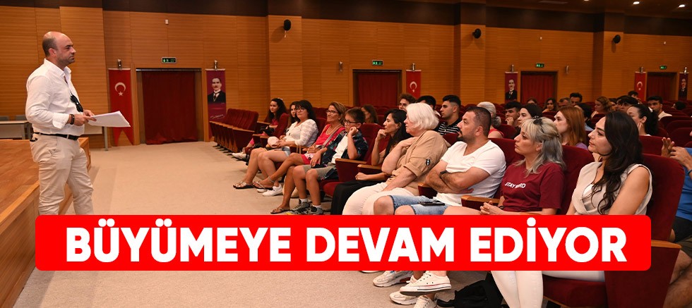 Manavgat Kent Tiyatrosu büyümeye devam ediyor.