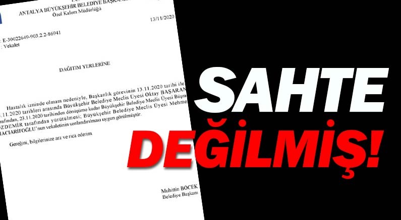 Mehmet Hacıarifoğlu'nun sahte belge iddiasını bakanlık yalanladı...