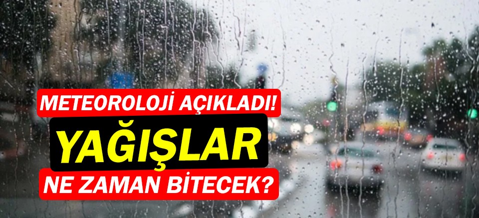 Meteoroloji duyurdu! | Antalya Hava Durumu | Yağışlar ne zaman bitiyor?