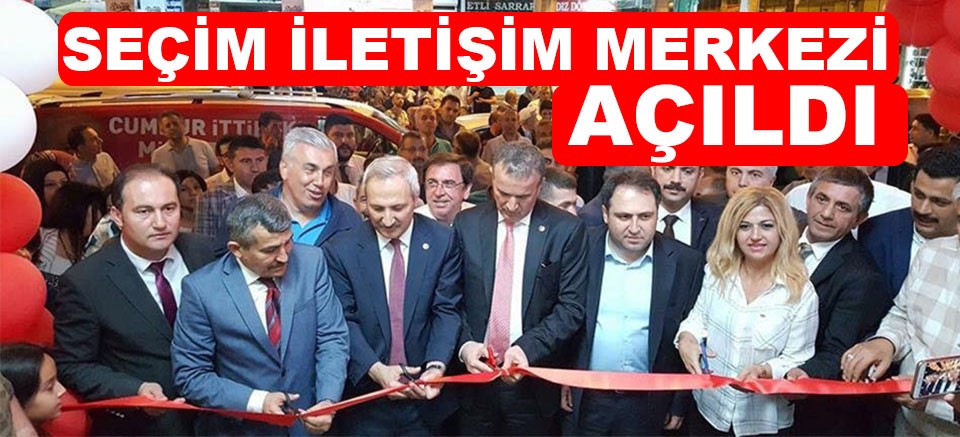 Milliyetçi Hareket Partisi (MHP), Serik Seçim İletişim Merkezi’ni açtı.