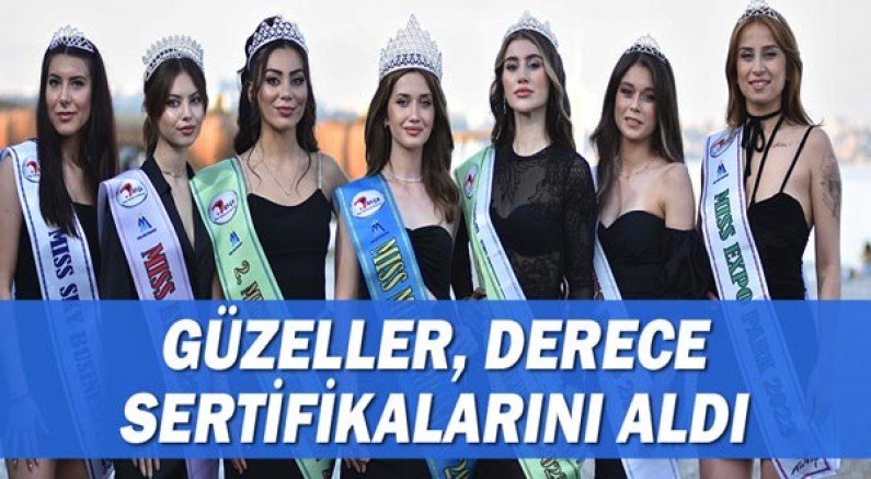 Miss Mediterranean 2023 ödül töreni MyMeating Beach Club'te yapıldı