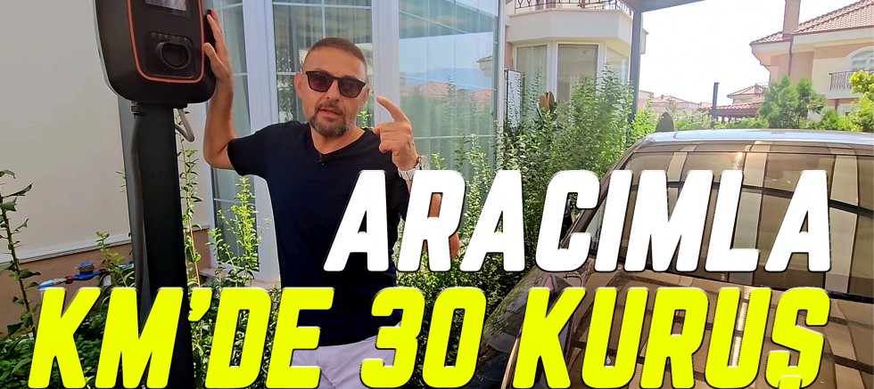 Murat Seyirci anlattı... Kilometrede 30 kuruş yakan araç.