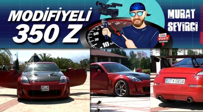 Murat Seyirci bu kez kırmızı Nissan 350Z'i youtube kanalına taşıdı.