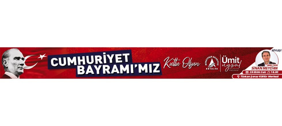 MURATPAŞA BELEDİYE BŞK. 29 EKİM İLANI