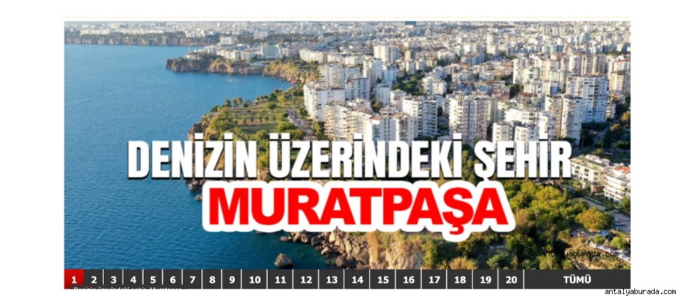 MURATPAŞA BELEDİYESİ LOKASYON LİNKLİ HABER DUYURUSU