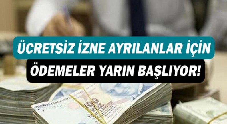 Nakdi Ücret Desteği ödemeleri yarın başlıyor!