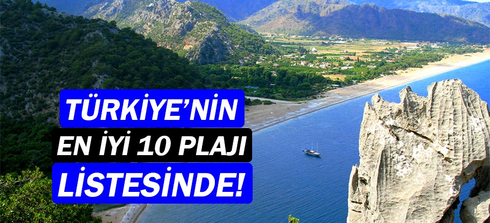 Olimpos-Çıralı Plajı, Türkiye’nin en iyi 10 plajı arasında!