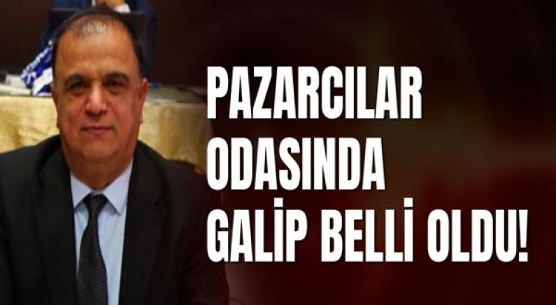 Pazarcılar Odasında Galip Belli Oldu!