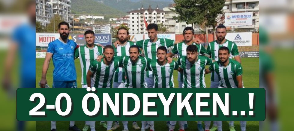 Serik Belediyespor, Bitexen Vanspor FK karşısında 2 farkı yakaladı ancak...