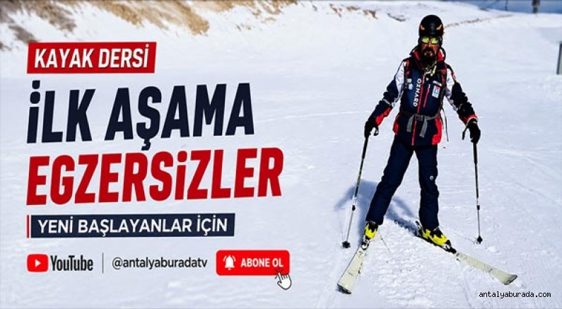 Seyirci Kalma'da Kayak dersi!
