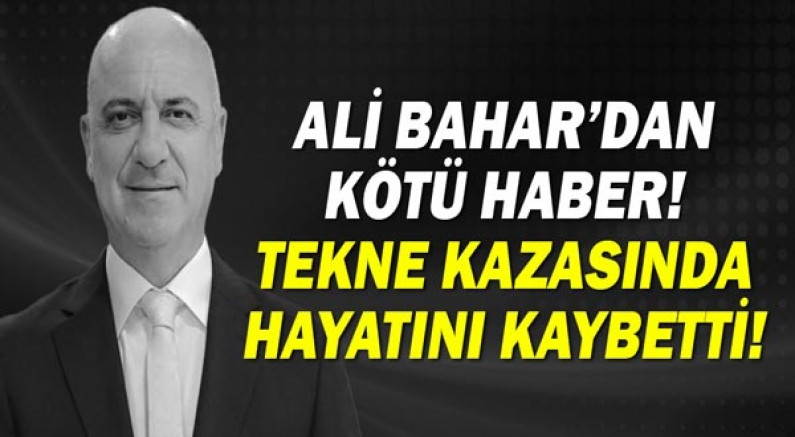 Son Dakika! ATSO Başkanı Ali Bahar hayatını kaybetti!