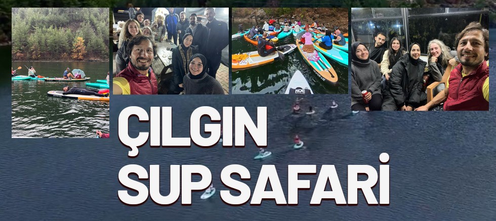 Sup Dream 0'den Karacaören Barajı'nda çılgın SUP safari.