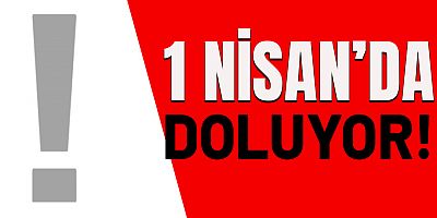 1 Nisan'dan itibaren cezalar geliyor.