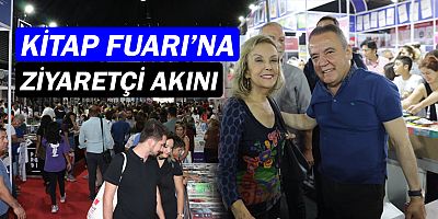 10. Antalya Kitap Fuarı’na ziyaretçi akını