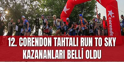 12. Corendon Tahtalı Run To Sky Sona Erdi, Kazananlar Belli Oldu