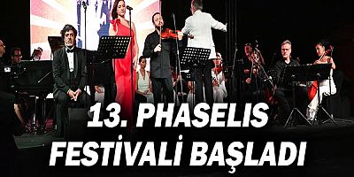 13. Phaselis Festivali başladı