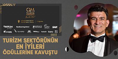 14. QM Awards Gala Gecesi: Turizm sektörünün en iyileri ödüllerine kavuştu.