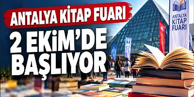 16. Antalya Kitap Fuarı 2 Ekim’de başlıyor 