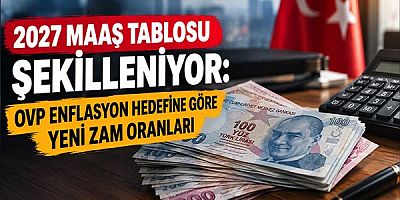 2027 Maaş Tablosu Şekilleniyor: OVP Enflasyon Hedefine Göre Yeni Zam Oranları