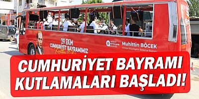 29 Ekim coşkusu caddelere taşındı!