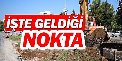 3. Etap Raylı Sistem çalışması Konyaaltı Caddesi’ne ulaştı...