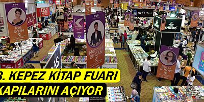 3. Kepez Kitap Fuarı kapılarını aralıyor