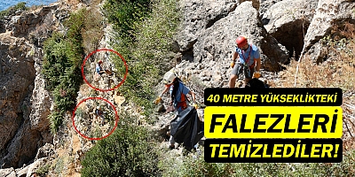 40 metrelik falezler