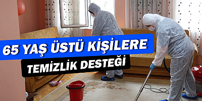 65 yaş üstü bireylere Korona  kapsamında anlamlı hizmet