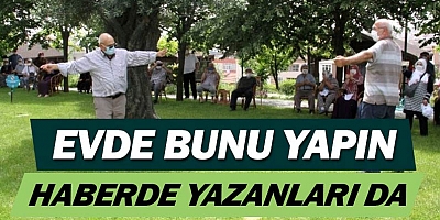 65 yaş üstü nasıl aktiviteler yapmalı?