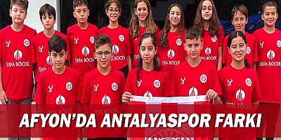 Afyon’da Antalyaspor Farkı 