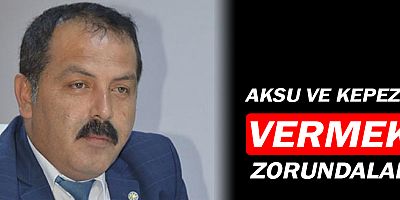 Ahmet Aydın'dan Kepez ve Aksu uyarısı!